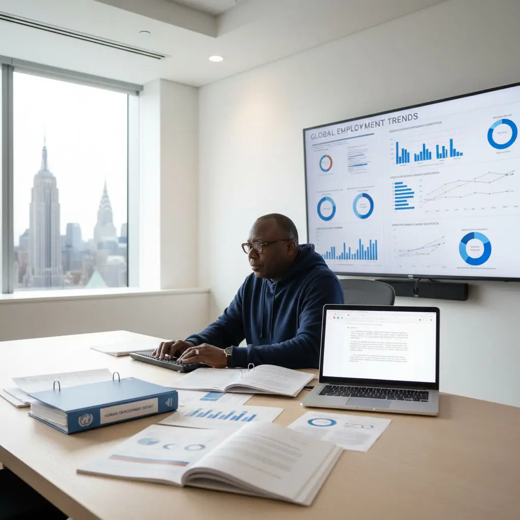 Dr. Chijioke J. Evoh leading policy advisory and capacity development session on employment systems and labour market strategy